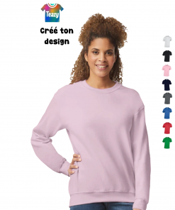 Sweat-shirt femme basique confort