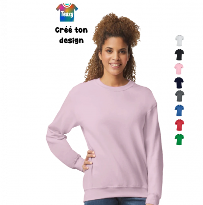 Sweat-shirt femme basique confort
