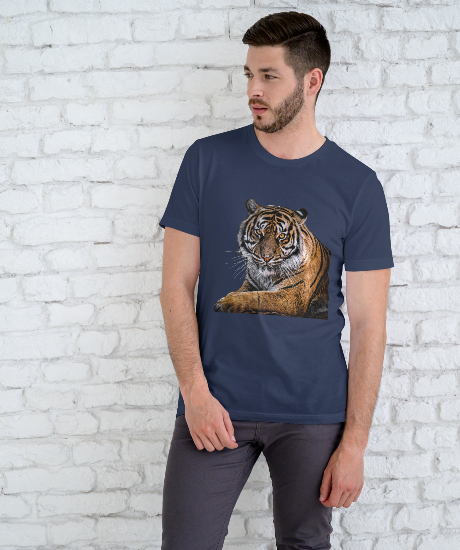 T-shirt Tigre homme