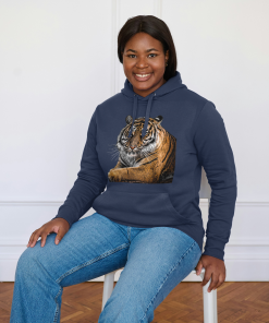 Sweat à capuche Tigre