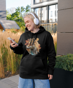 Sweat à capuche renard