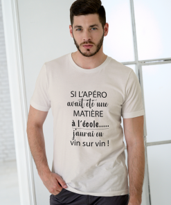 T-shirt un si l'apéro