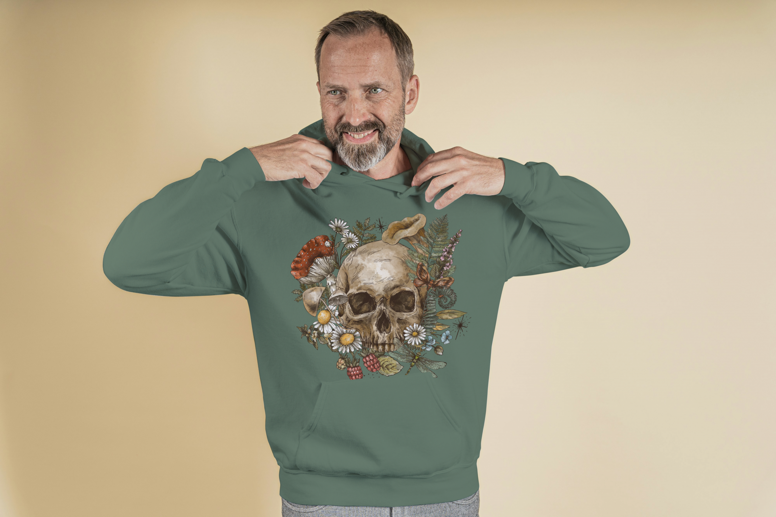 Sweat à capuche Skull