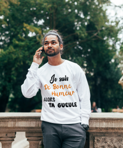 Sweat-shirt homme Bonne humeur
