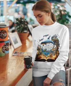 Sweat-shirt femme Dauphin