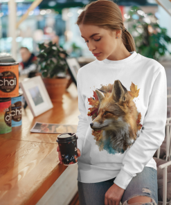 Sweat-shirt femme Renard