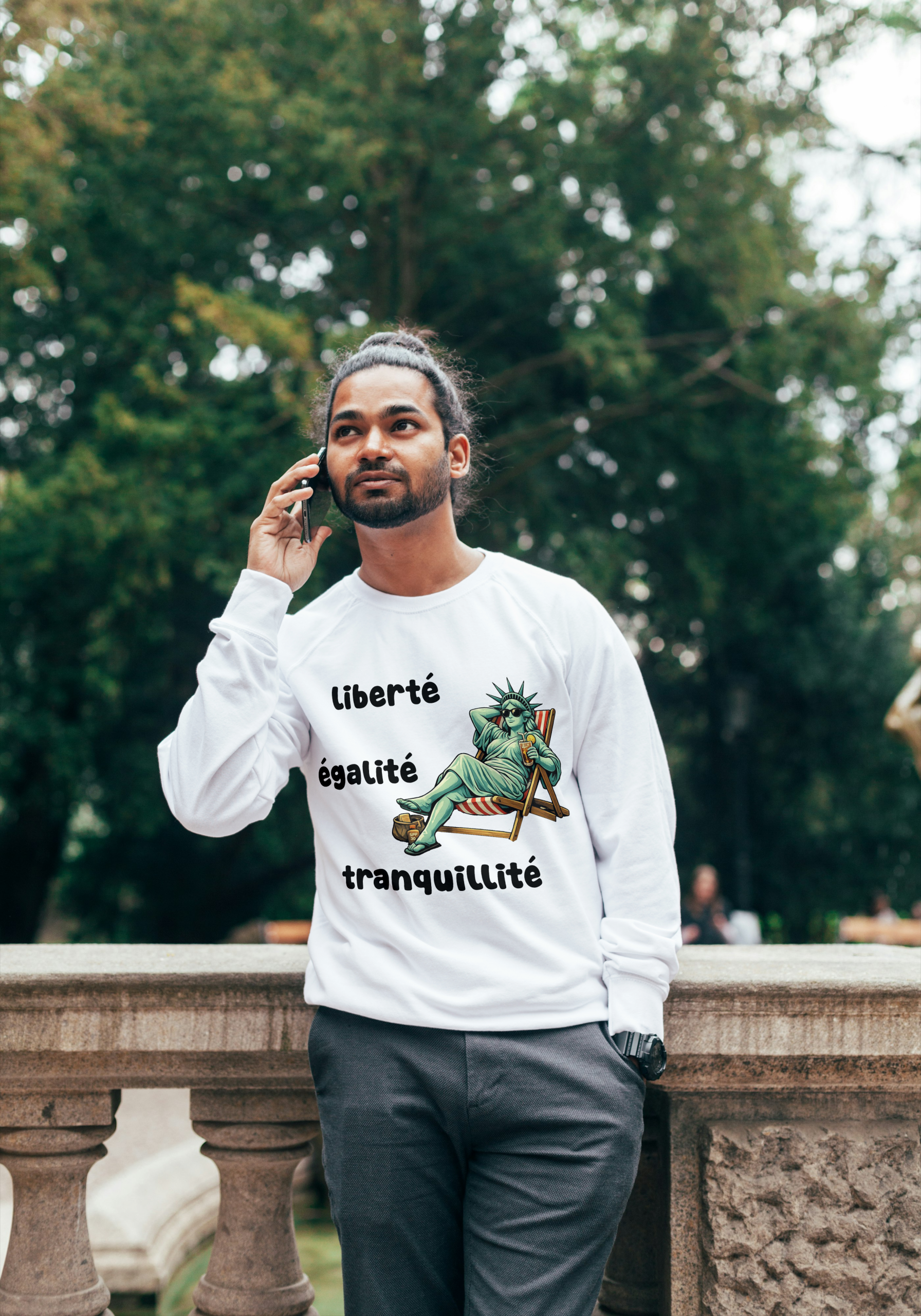 Sweat-shirt homme Liberté