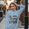 Sweat-shirt femme je t'ai à l'oeil