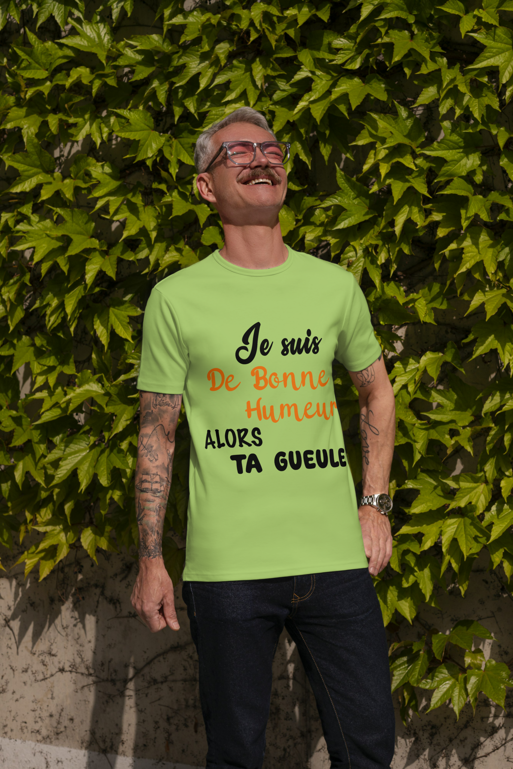 T-shirt Homme Bonne Humeur
