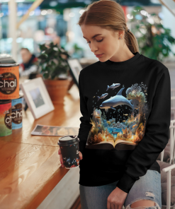 Sweat-shirt femme Dauphin