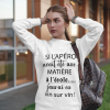 Sweat-shirt femme Si l'apéro