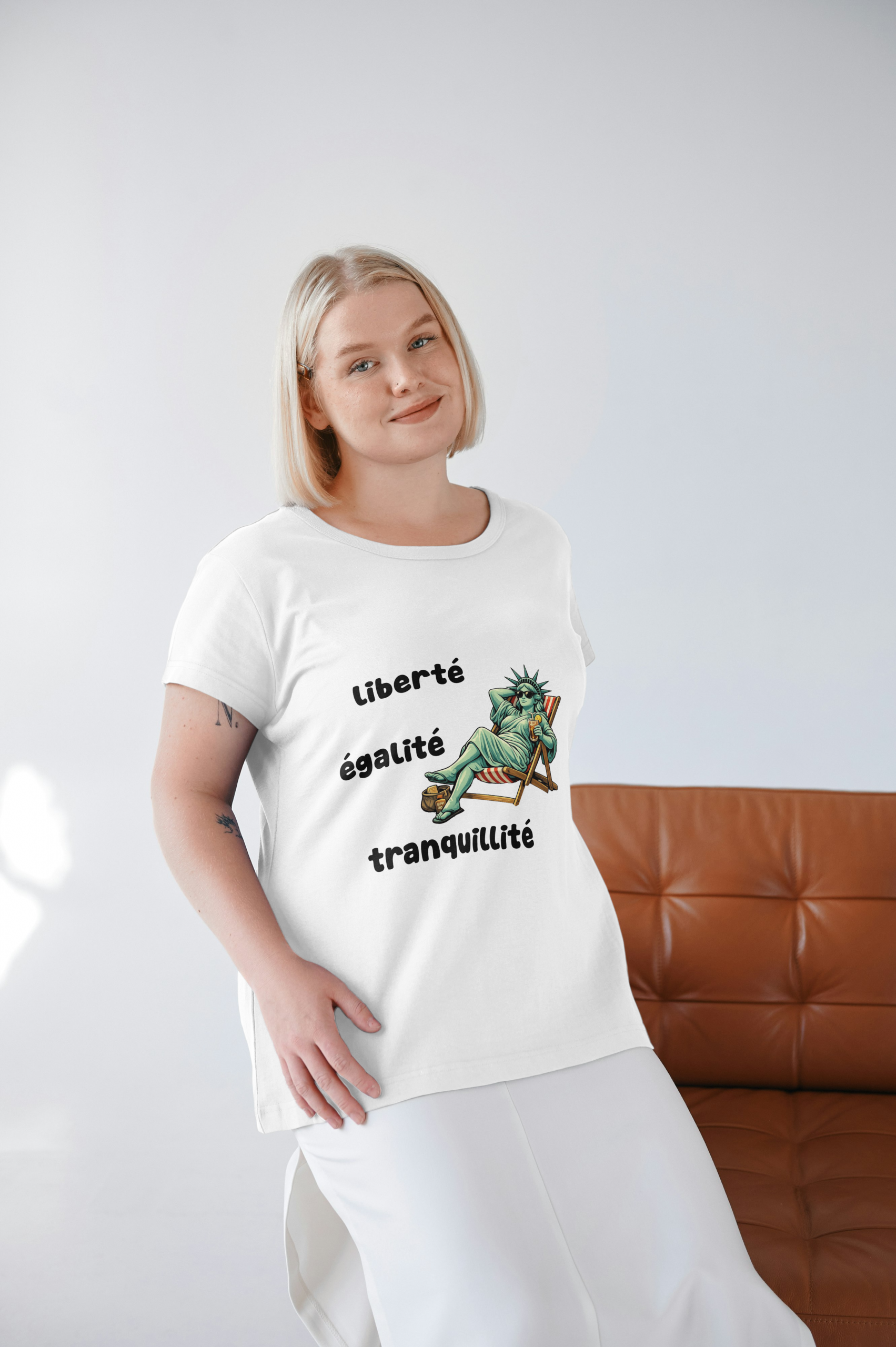 T-shirt femme Liberté