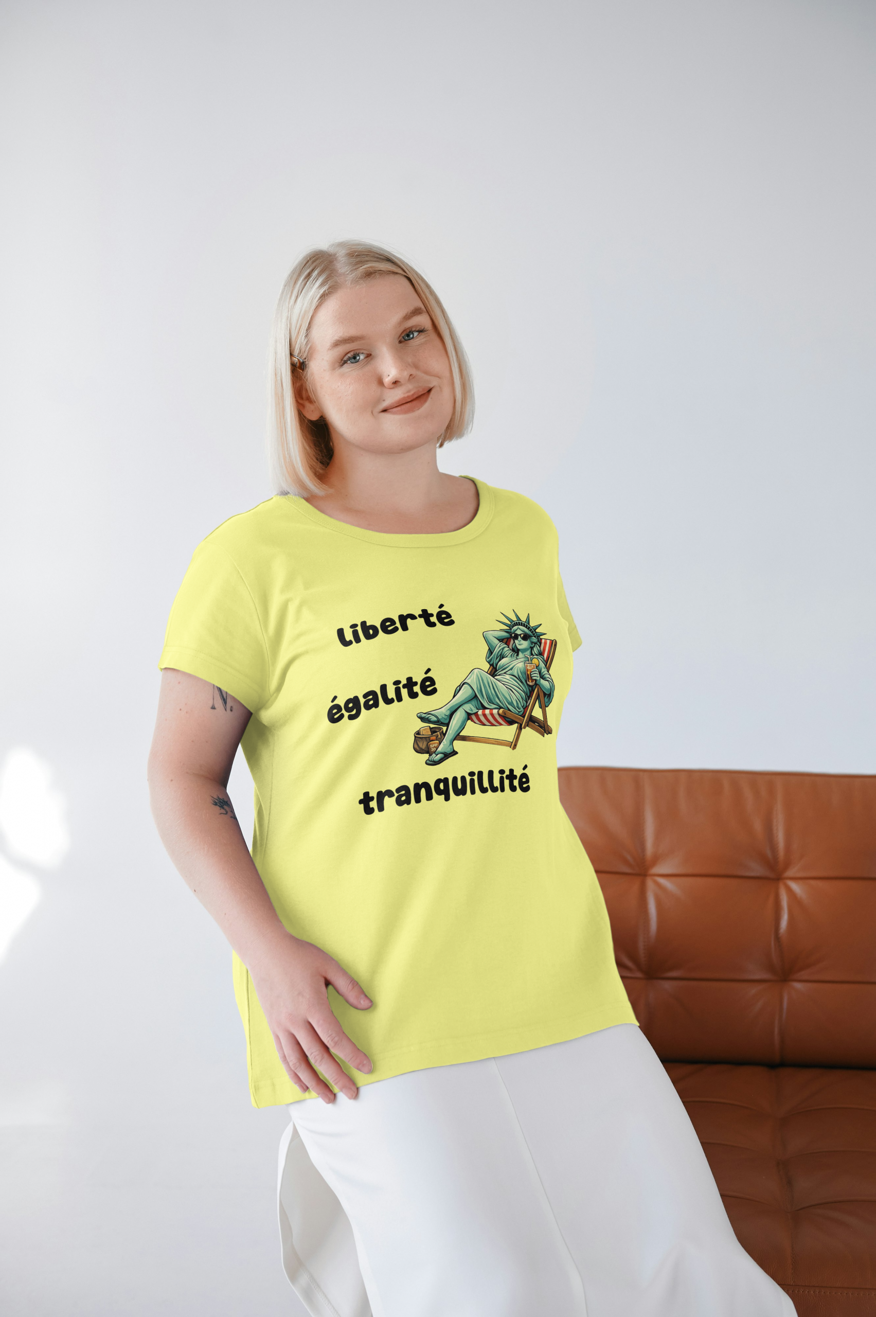 T-shirt femme Liberté