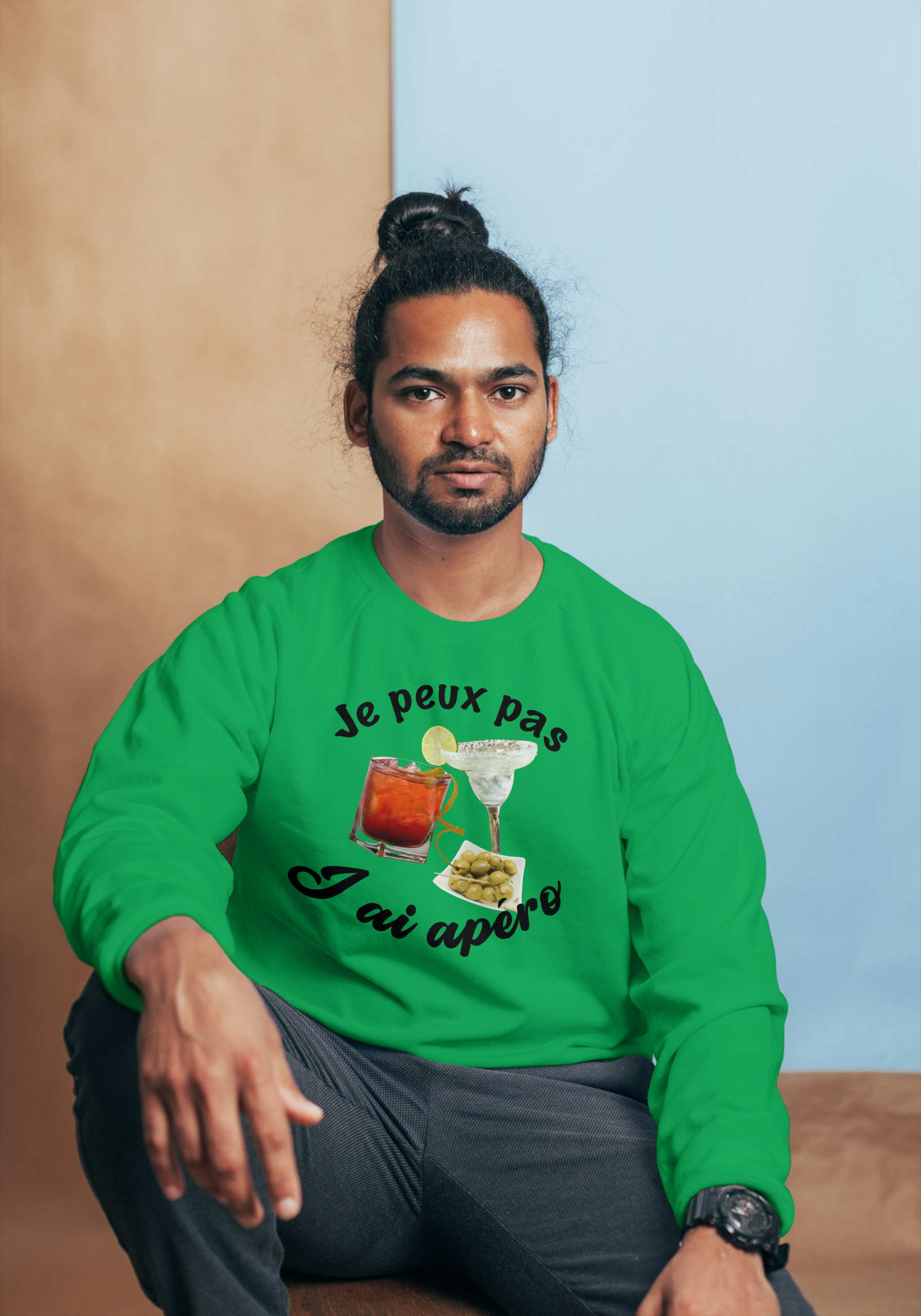 Sweat-shirt homme J'ai apéro
