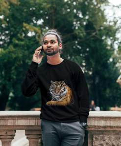 Sweat-shirt homme Tigre